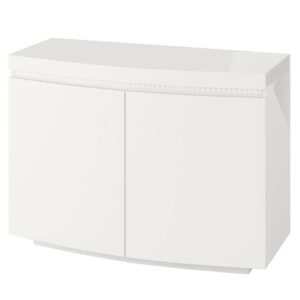 Felbridge Sideboard In White High Gloss With LED Stripe