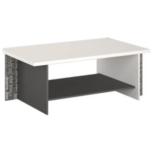 Palmer Kids Wooden Coffee Table In Matt White